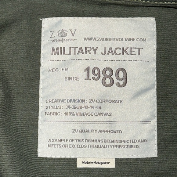 Zadig & Voltaire Kavy Jacket - Picture 9 of 13